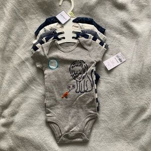 New Set of 4 Carter’s Baby Onesies